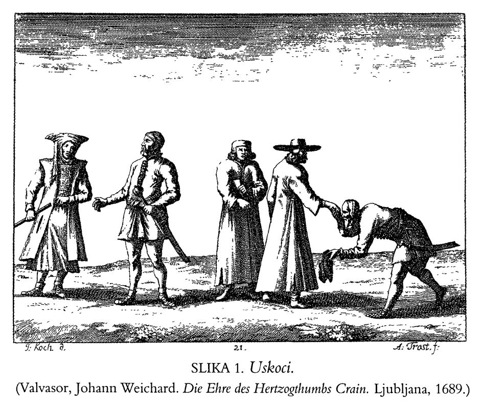 Uskoci, Valvasor 1689